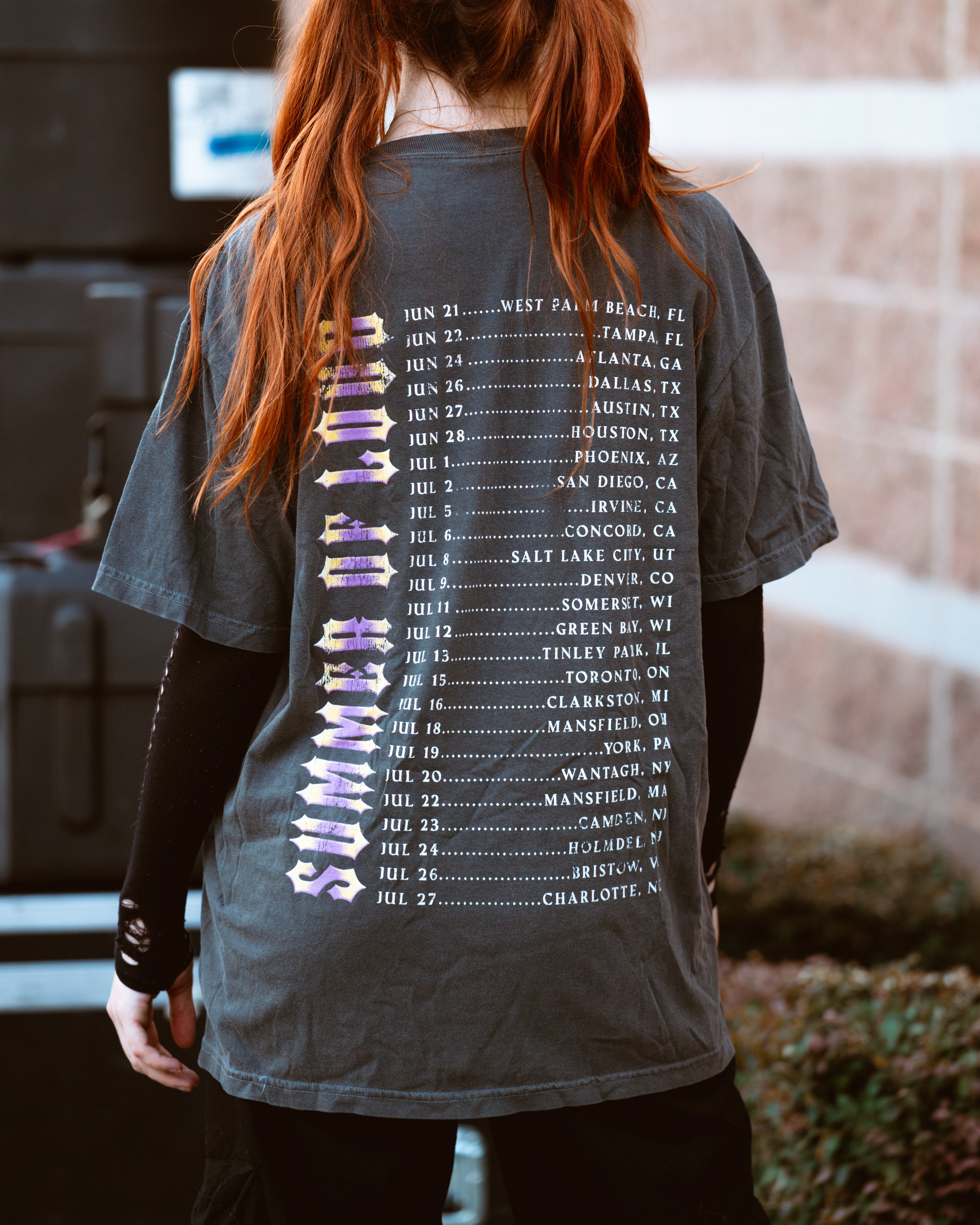 Biker Tee (Pepper) - Comfort Colors